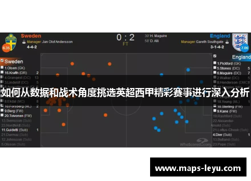 如何从数据和战术角度挑选英超西甲精彩赛事进行深入分析
