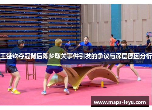 王楚钦夺冠背后陈梦取关事件引发的争议与深层原因分析