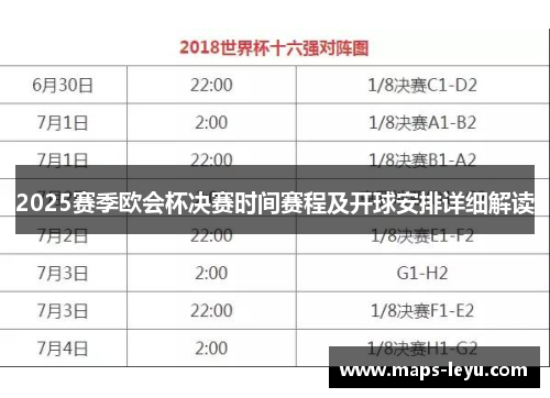 2025赛季欧会杯决赛时间赛程及开球安排详细解读